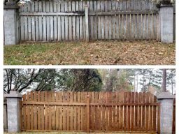 Wood Fence Restoration