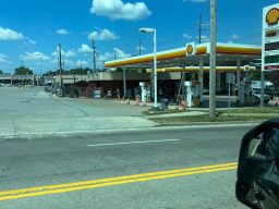 Commercial Cleaning Gas Station