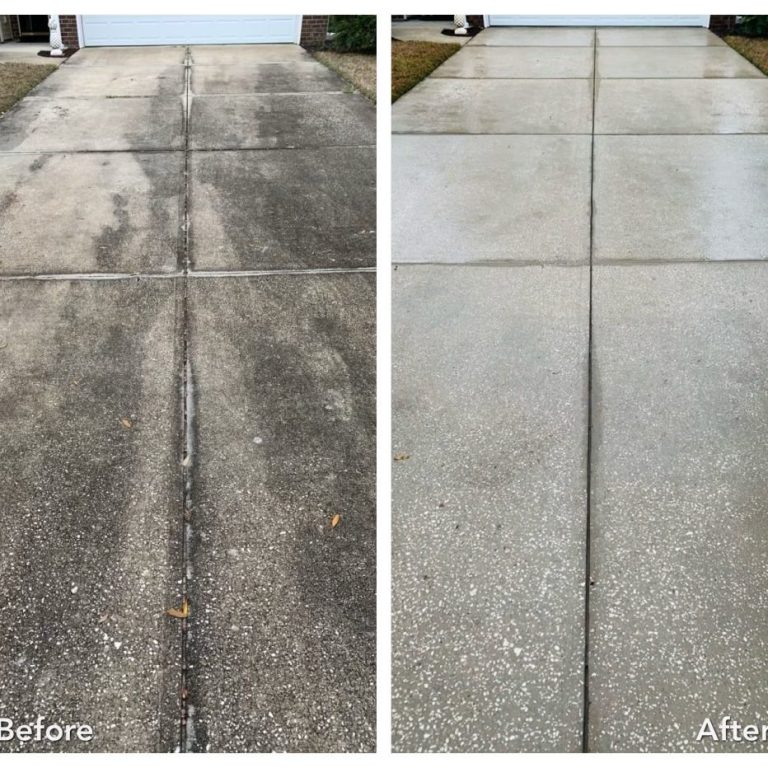 Concrete Pressure Washing